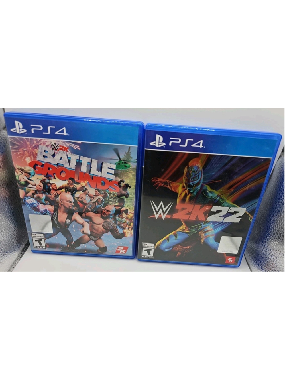 WWE 2K22 & WWE Battle Grounds (Sony PlayStation 4) PS4